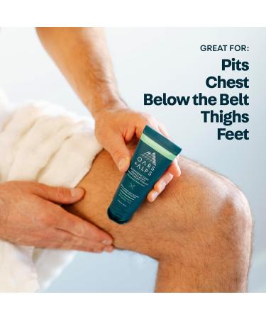 Oars + Alps Whole Body Deodorant Cream For Men - Multi-Action Odor Defense - Aluminum Free Baking Soda Free Anti-Chafe - 2.5 Ounce Tube - Eucalyptus Spearmint - Buy Online on GoSupps.com
