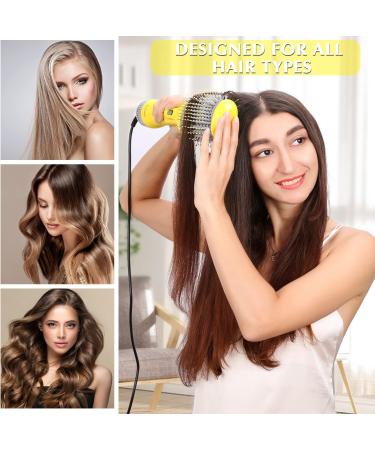 Savani Ionic Blow Dryer Brush: 4-in-1 Professional Hot Air Styler for Drying, Straightening, Volumizing, Combing - New - Buy Online on GoSupps.com