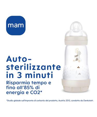 MAM Easy Start Anti-Colic Baby Bottle Set of 2 - SkinSoft Silicone Teat for 4+ Months - 320 ml - Shop Internationally - Buy Online on GoSupps.com