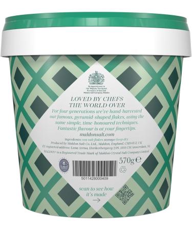 Kajal Maldon Sea Salt Flakes 570 g High Quality English Sea Salt Perfect for Refining Dishes Salt Flakes in Bucket 100 Pure Crispy Sea Salt 570 g 1er Pack - Buy Online on GoSupps.com