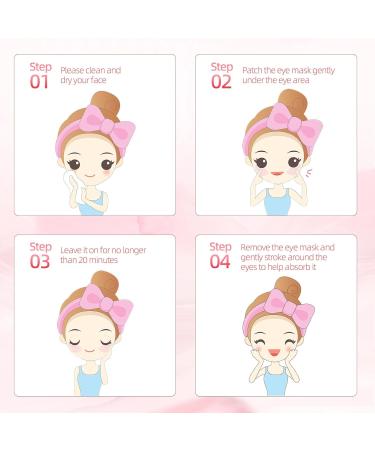 Under Eye Patches - 30 Pairs | Collagen Eye Masks for Puffiness Dark Circles & Wrinkles - Relieve Pressure & Restore Youthful Glow - Buy Online on GoSupps.com