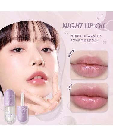 Buy Lip Care Serum: Day & Night Moisturizing Lip Plumper Set - Enhancing Balm for Fuller Lips Fine Lines & Wrinkle Reduction | International Shipping Available - Buy Online on GoSupps.com