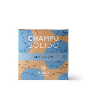 jabones pardo Solido Anti-Dandruff Shampoo Pardo Natur | Removes Coat | Natural Ingredients | 60g