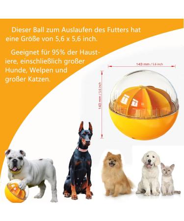 Jwteee Indestructible Dog Toys - Interactive Feeding Ball & IQ Training Puzzle for Dogs | Fun Snackball with Sound - Buy Online on GoSupps.com