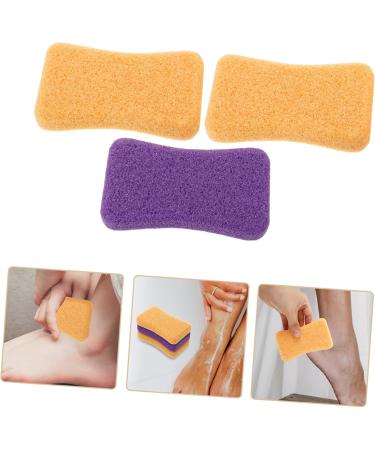 FRCOLOR Grinding Foot Tool Foot rubbing Stone Foot Stone Foot Scrub Body scrubbers feet Pumice Block Foot Pumices Foot Exfoliation Pumice for feet Natural pomes Metal Foot Heel - Buy Online on GoSupps.com
