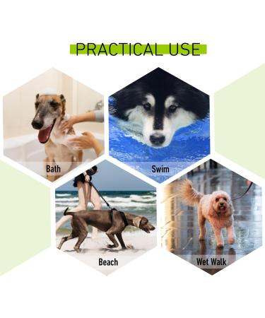 Dog Drying Coat Bathrobe Towel Microfibre Material Fast Drying Super Absorbent Dog Bath Robe Pet Quick Drying Moisture Absorbing with Adjustable Collar and Waist (Green Large) Large CS-Green - Buy Online on GoSupps.com