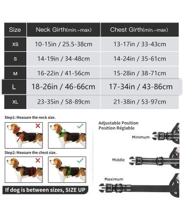 Shop Heele Dog Crockery & No-Pull Harness for Medium Dogs - Breathable Reflective Padded Handle Flower Black Design - Buy Online on GoSupps.com