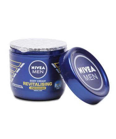 Nivea Men Revitalising Body Cream 3 Pack - 13.5 Fl Oz / 400mL - Buy Online on GoSupps.com