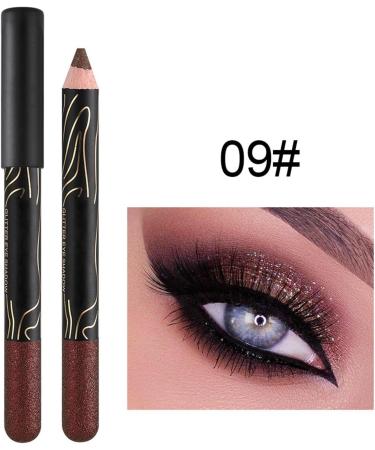 Eyeshadow and Eyeliner Waterproof Eye Shadow Pencil High Pigmented Glitter Shimmer Eyeshadow Long Lasting Eye Cosmetics Goforwealth - Buy Online on GoSupps.com