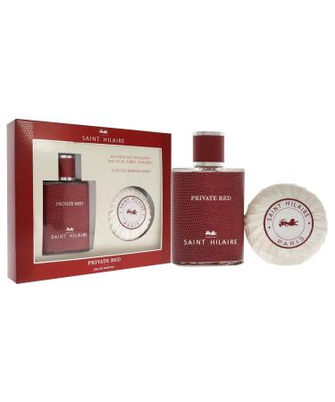 Saint Hilaire Private Red EDP Spray Soap Men 2 Pc Set - Buy Online on GoSupps.com