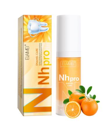 Anti-Sensitive Toothpaste for Sensitive Teeth Nh Pro Enamel Care Toothpaste Sensitive Teeth Toothpaste Provides 24/7 Sensitivity Protection Enamel Repair and Cavity Protection Orange