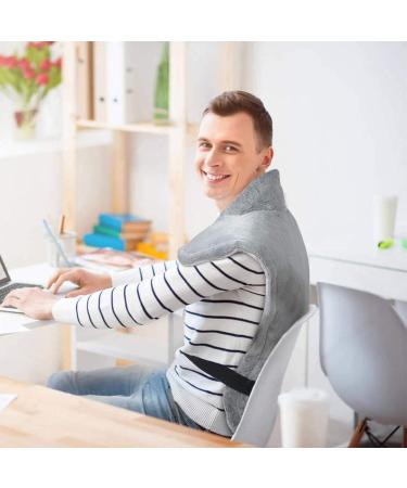 GOQOTOMO PJH-King Heating Pad - Fast-Heating Technology for Pain Relief - 26X38 Hot Pad for Back, Waist, Shoulder, Neck Cramps - Moist/Dry Heat Therapy, Auto-Off - Buy Online on GoSupps.com