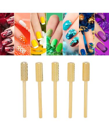 Nail Grinding Barrel Bits Durable 5 Pieces Nail Drill Barrel Bits Multifunctional Grinding Head for Nail Beginners for Home - Buy Online on GoSupps.com