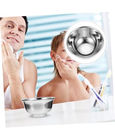 Doitool Stainless Steel Foam Chale Tools - Hair Coloring & Shaving Mixing Bowls for Men - Durable Shaving Foam & Soap Containers - Buy Online on GoSupps.com