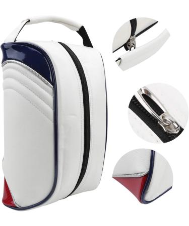 RiToEasysports PU Leather Golf Ball Shoe Carrier Bag - Dustproof and Stylish Storage Solution - Buy Online on GoSupps.com