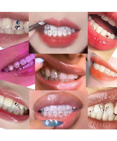 DIY Tooth Gems Kit - 100 Fashionable Crystal Teeth Jewelry Ornaments | Butterfly Heart Cat Paw & Vampire Designs | Sweet Smile Accessories - Buy Online on GoSupps.com
