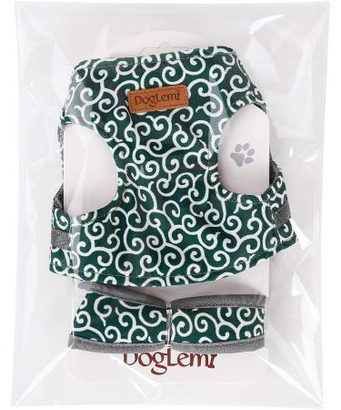 Etopars Cat Dishes & Leash Set | Adjustable Cat Vest & Outbreak-Proof Harness for Kittens & Puppies - XS Green - Buy Online on GoSupps.com