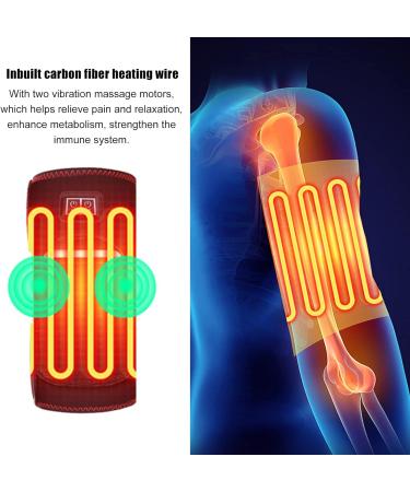 Electric Arm Heating Pad - 3 Modes Portable Heated Sleeve for Soothing Arm Soreness | Hot Therapy Wrap - Buy Online on GoSupps.com