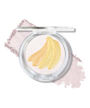 Prreal Highlight Multi-Color Highlighter Palette Banana Highlighter Blendable Highlight Brush Contour Palette for Face MakeUp #04Banana 04 1 G (1 SPACE)