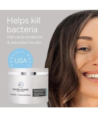 Rachel Moayer Clarify & Charcoal Mask | Detoxifying Charcoal Face Mask for Blackheads & Pore Cleansing - Buy Internationally - Buy Online on GoSupps.com