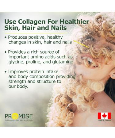 Promise Pure Bovine Grass-Fed Collagen Peptides Powder with Hydrolyzed Collagen Unflavored Non-GMO Gluten-Free Supports Healthy Skin Hair Bones & Joints 525 grams - Buy Online on GoSupps.com
