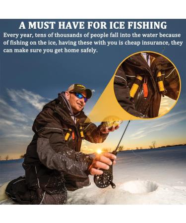Huntury Retractable Ice Safety Pick - Essential Ice Fishing & Skating Gear - Buy Online on GoSupps.com