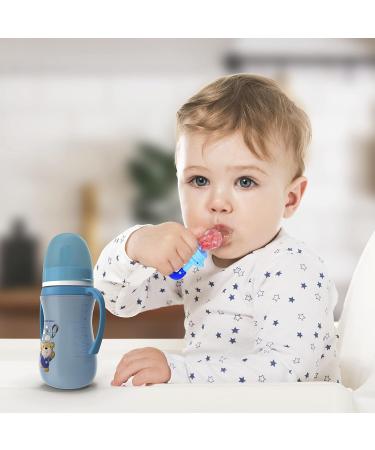 CHILLAX Fruit Feeder Pacifier Teether Toys - Set of 2 | Non-BPA Silicone Teethers for Babies | Easy-to-Grip & Dishwasher-Safe | Ideal for Infants 6+ Months | 4.15x2.03 - Buy Online on GoSupps.com