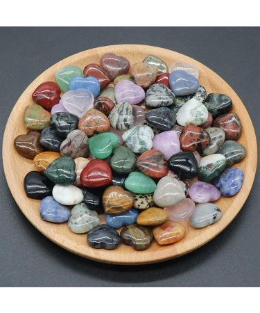 2PCS Natural Rose Quartz Crystal Love Heart Home Decoration Reiki Gemstone Agate Specimen Pecimen Gift Ornaments (Color : Flash Labradorite Size : 20X20X8mm) 20X20X8mm Flash Labradorite - Buy Online on GoSupps.com