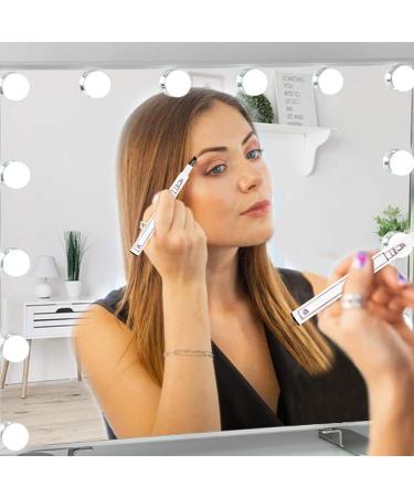 Waterresistant eyebrow pencil microbCharging eyebrow pencil longlasting for care and shaping of the eyebrows longlasting and 4 points - Buy Online on GoSupps.com