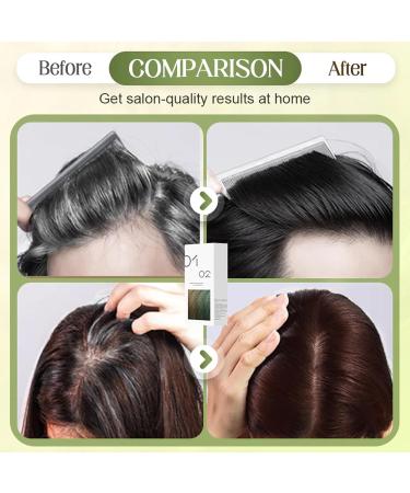 Cr me Colorante Douce Faire Soi-m me 200 Ml Coloration Permanente Brillance Naturelle Formule Douce Pour Tous Types De Cheveux Application Facile Domicile (A61 - Brun gris tre 3) - Buy Online on GoSupps.com