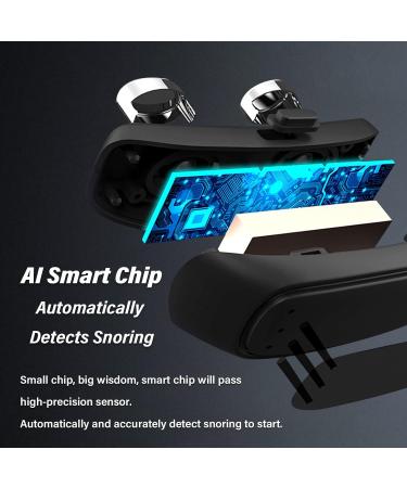 Smart Adjustable Snoring Stopper | Portable Electric Anti Snoring Device | USB Rechargeable, Intelligent Massage for Snoring Prevention - Buy Online on GoSupps.com