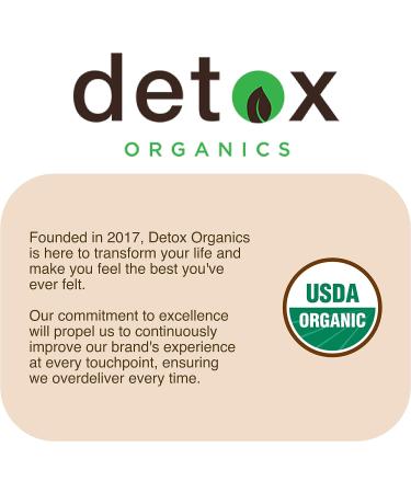 Detox Organics Chocolate Superfood Powder - Cleanse, Detox, and Boost Immunity with Greens Blend - Vegan, Low Carb, Soy/Dairy Free - Buy Online on GoSupps.com