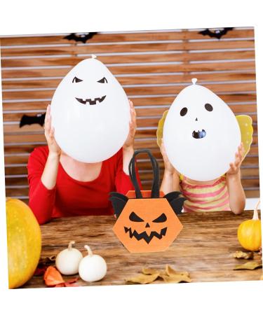 Cabilock Halloween Candy Bag Candy Bags Halloween Candy Holder Small Halloween Treat Bags Child Filler Bulk 22.5X15.5X7CM Orange - Buy Online on GoSupps.com