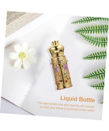 Mikinona Essential Oil Empty Bottle Perfume Arabe Arabic Perfume Middle Eastern Decor Empty Essential Oil Bottle Sub Perfume Bottle Perfume Sample Bottle Exquisite Bottle Decor Alloy - Buy Online on GoSupps.com