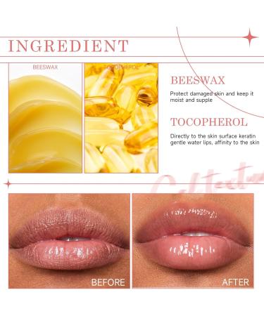 Lip Sleeping Mask balm Lip Mask Set Reduce Lip Lines&Wrinkle Moisturising Lip Balm Gift Set Skincare Day Night Repair Clearing Dead Skin Long Lasting Nourishing Gold & Silver - Buy Online on GoSupps.com