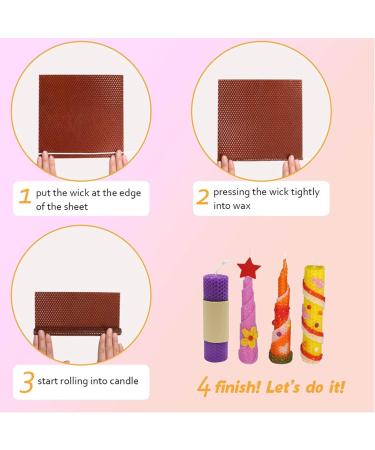 Fcnjsao 12-Part Wax Manufacturing Set - 12 Colors Waxing Plates for Kids & Adults | Perfect Christmas Gift & Home Decoration - Buy Online on GoSupps.com