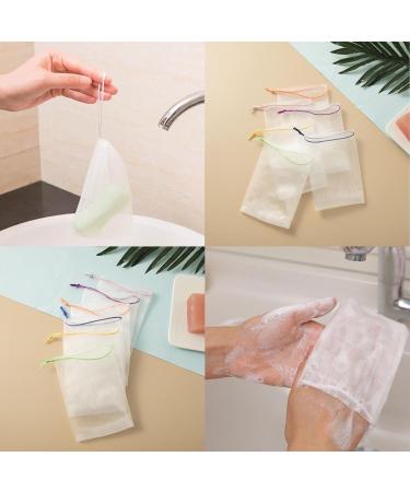 10 Pack Soap Bags - Facial Cleansing Accessories & Bathing Tools for Ultimate Skin Care | International Shipping - Buy Online on GoSupps.com