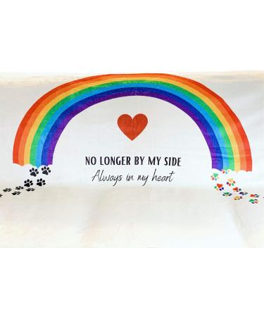 Catrageous Pet Memorial Blanket - Rainbow Bridge Bereavement Gift for Dog or Cat Loss - Buy Online on GoSupps.com