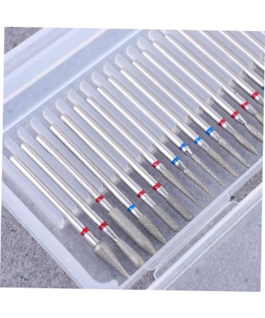 FRCOLOR 1 Box Nail Cylinder Head Grinding Head Polisher Diamond Drill Bit Manicure Set To Rotate - Buy Online on GoSupps.com