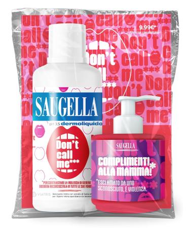 Saugella Saugella Don't Call Me Edition Dermoliquido 500ml + Bottle 150ml