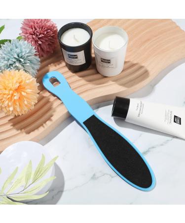 Double Sided Foot File Pedicure Foot Care Repair Tool Reusable Foot Scraper Hard Skin Remover Calluses Dead Skin Remover for Feet Foot Rasp File Foot Scrubber for Peel Wet Dry Cracked Feet Heel (Blue) - Buy Online on GoSupps.com