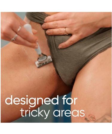 Gillette Venus Women's Razor Bundle for Pubic Hair - Includes 2 Blade Refills, 2-in-1 Shave Gel/Cleanser 190ml - PH Balanced for Skin Health - Buy Online on GoSupps.com