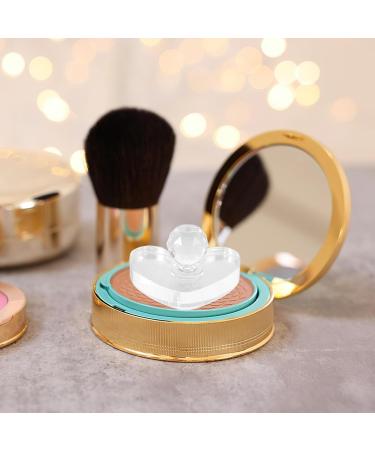 POPETPOP Tampon de Pressage pour Fard Paupi res Outil de Maquillage pour Blush Applicateur de Poudre Press e Forme de C ur - Buy Online on GoSupps.com