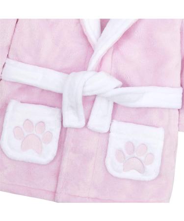 Undercover Lingerie Pink Soft Fleece Hooded Robe for Babies & Toddlers (6-12 Months) - Cozy Bathrobe for Kids - Buy Online on GoSupps.com