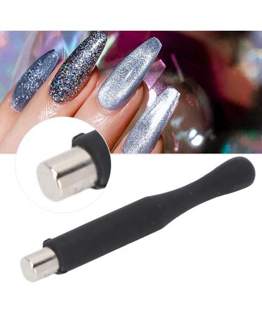 Nail Art Magnetic Pen Cat Eye Magnet 3D Cat Eye Design Magnet Wand Gel Nail Polish Manicure DIY Cat Eye Polish Magnet Stick Magnetic Polish Magnet for Nails 3D Gel Polish (Black) - Buy Online on GoSupps.com