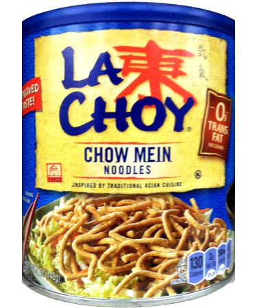La Choy CHOW MEIN NOODLES Asian Cuisine 5oz (6 pack) 5 Ounce (Pack of 6)