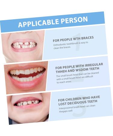 Frcolor Silicone Toothbrush for Babies | Gentle Dental Care Tool for Baby Teeth & Milk Teeth Accessories - Buy Online on GoSupps.com