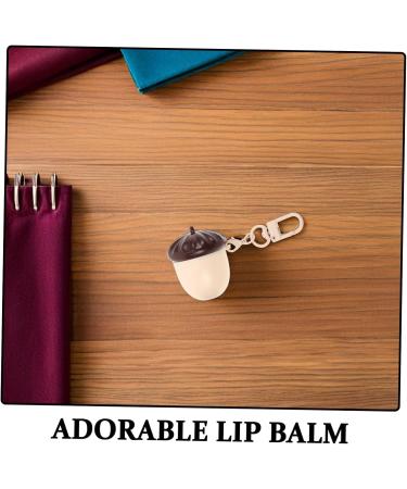  Mikikit Mikikit 2 Pieces Children's Lip Balm Moisturizing Chestnut Lip Balm for Sensitive Skin Oily With Refreshing Apple Suitable for School Daily Use - Buy Online on GoSupps.com