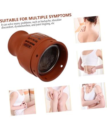 Beavorty Moxibustion Pot Tool - Premium Purple Clay Moxibustion Box & Scratch Cup for Healing - International Shipping Available - Buy Online on GoSupps.com