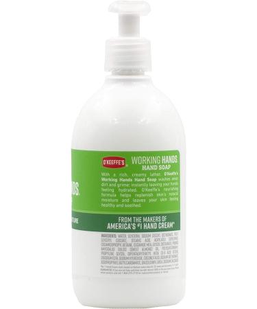 O'Keeffe's Working Hands Moisturizing Hand Soap 12 oz Pump - Unscented 2 Pack - Buy Online on GoSupps.com
